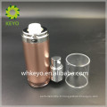 Bouteille acrylique de pompe à airless de haute qualité de 30ml bouteille cosmétique d&#39;or rose